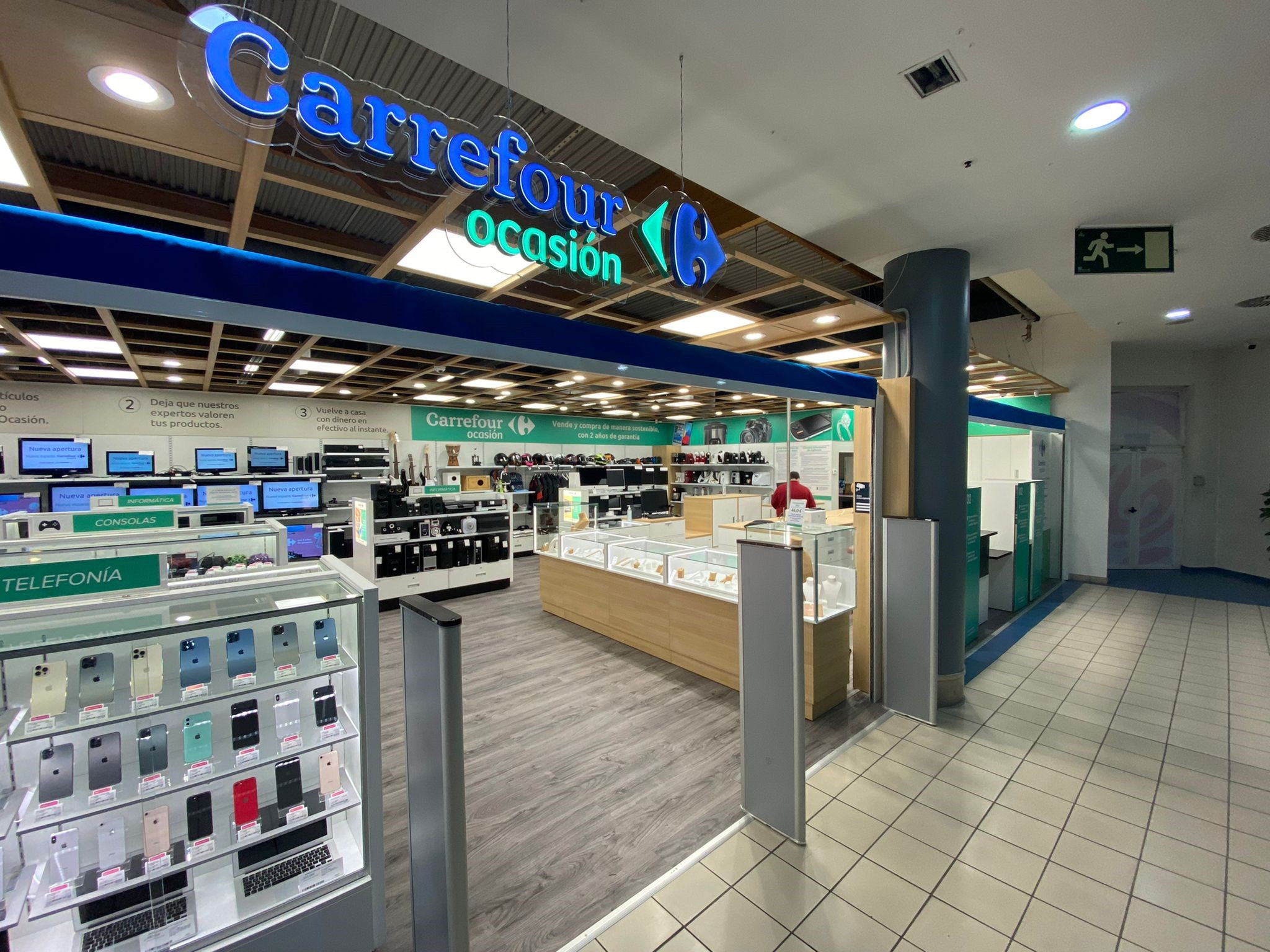 Carrefour Ocasión abre el primer espacio dedicado a la compraventa de productos de