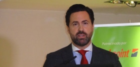 David Pérez del Pino, director general de Checkpoint Systems en España y Portugal, en un momento de la presentación.