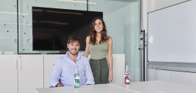 Iñigo Aguirrezabal y Laura Pérez, fundadores de MIWI REAL DRINKS 2