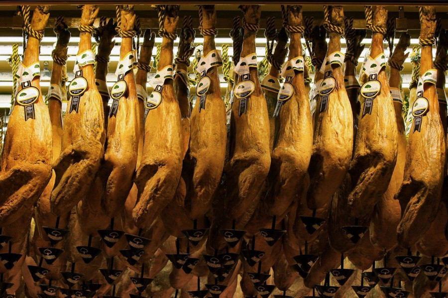 La UE ocupa el 74% de las exportaciones de jamón curado.