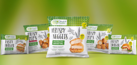 Los alimentos están elaborados con proteína de guisante, soja y trigo.