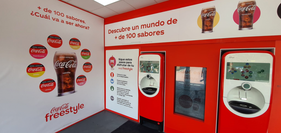 Los clientes podrán combinar sabores y crear su propia bebida.
