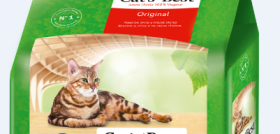 JRS Iberíca desarrolló hace 25 años Cat´s Best como una arena 100% vegetal y 100% biodegradable para los areneros de los gatos.