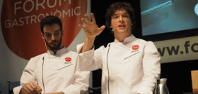 El chef Jordi Cruz en la última edición del salón.