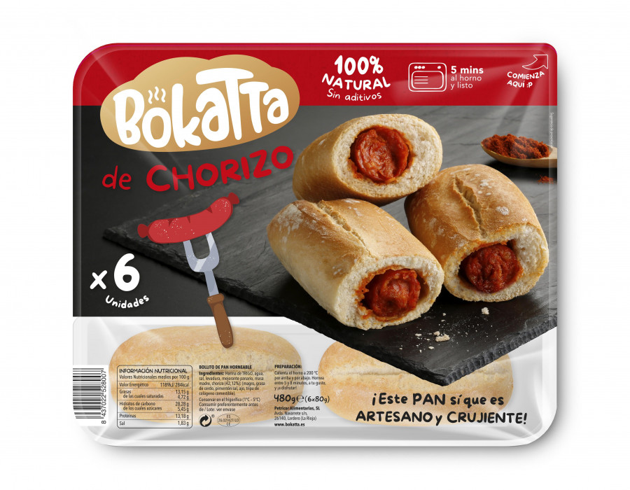 Cada pack contiene 6 unidades de 80 gramos cada uno.