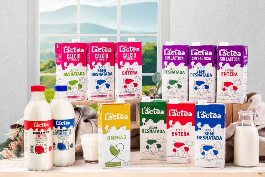 La nueva gama de productos lácteos está formada por doce referencias.