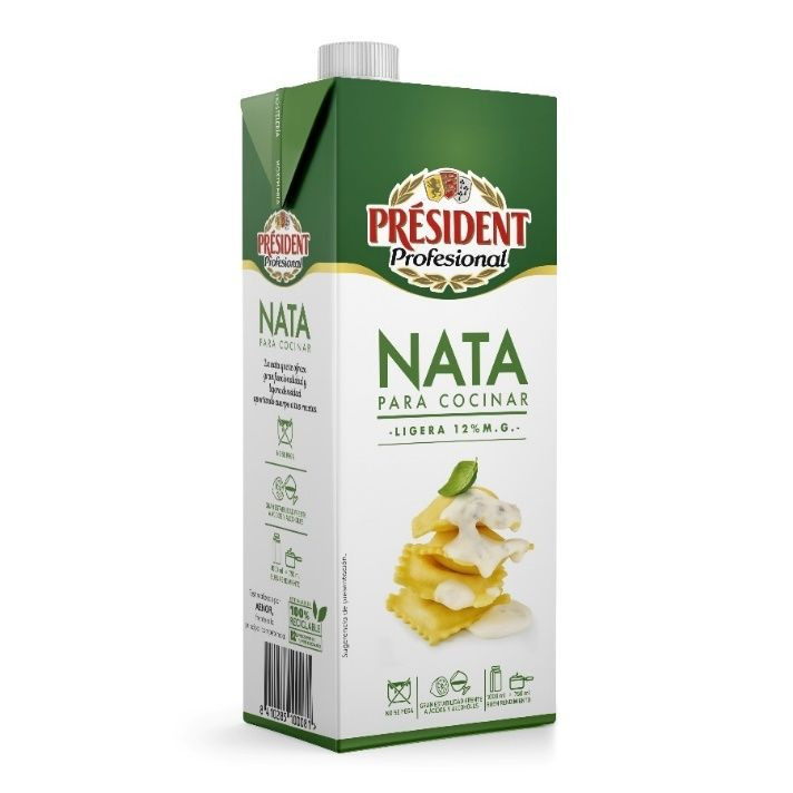 Para conocer más sobre sus características y el resto de la gama de natas cocina Président Profesional, la compañía ha puesto a disposición de los profesionales un argumentario online en su we