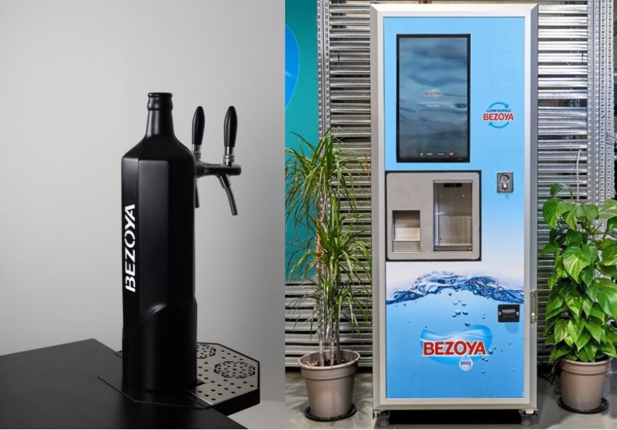 Bezoya reinventa su estrategia con la presentación de dos nuevos modelos de negocio: agua mineral natural en grifo para hostelería y dispensing de agua en máquinas vending.