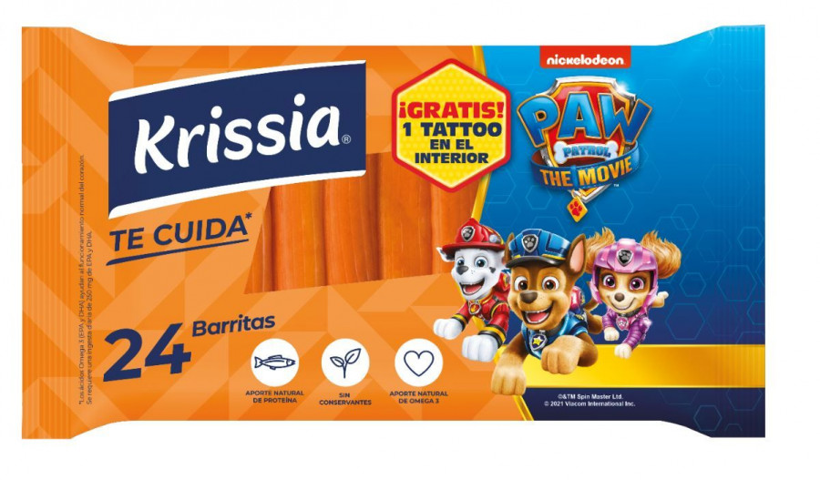 Los personajes de la Patrulla Canina aparecerán así en el packaging.