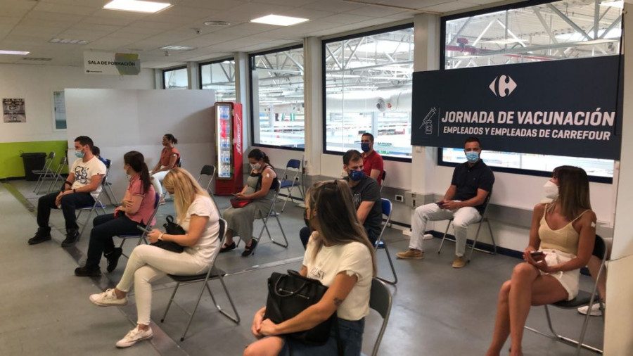 Los empleados han recibido la vacuna Janssen.