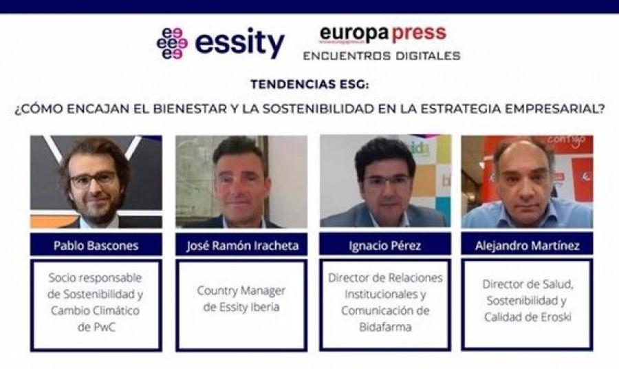 Los responsables de las entidades que han participado en el encuentro.
