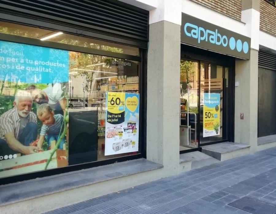 Nuevo Caprabo de la Avenida Gran Vía de les Corts Catalanes.