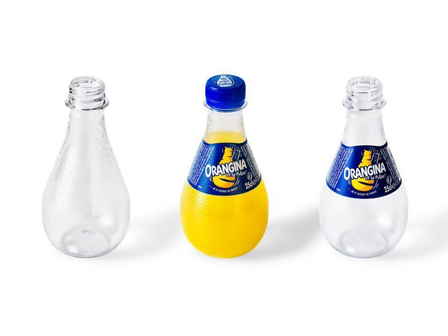 Todas las empresas del consorcio han logrado fabricar con éxito botellas de muestra para algunos de sus principales productos. En el caso de Suntory Beverage & Food Europe lo ha hecho con Orangina.
