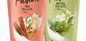 El nuevo Nestea fusion tea latte.