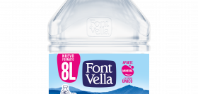 Font Vella 8L es agua mineral natural del manantial de Sant Hilari Sacalm (Girona) y se envasa en la planta que la marca posee en esa localidad.