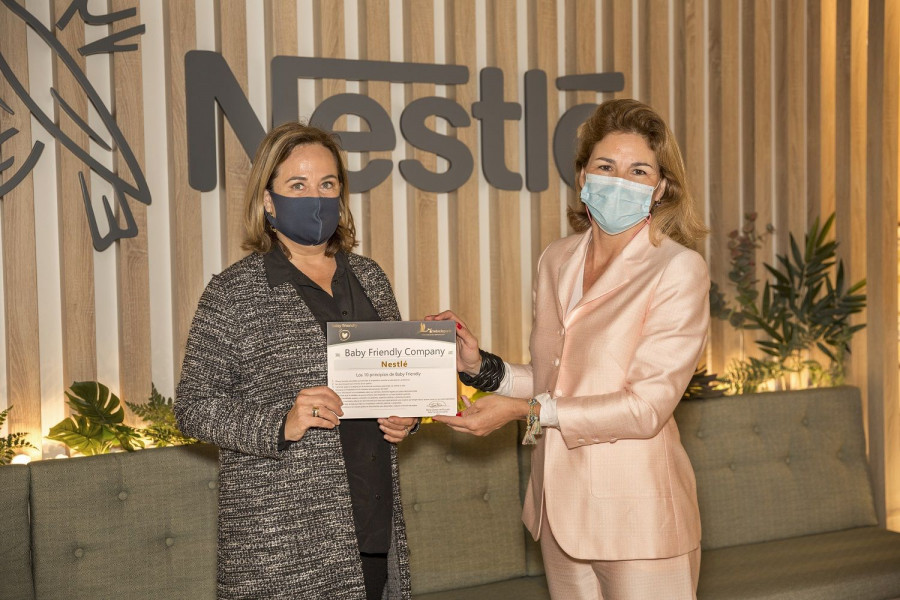 Nestlé acaba de ser reconocida con el sello Baby Friendly por fomentar la conciliación laboral y familiar.