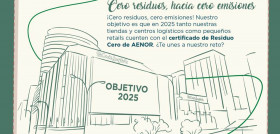 compañía ya cuenta con 55 centros y plataformas logísticas con certificación Residuo Cero (51 en España y 4 en Portugal), y el objetivo es que en 2022 lo estén todos.