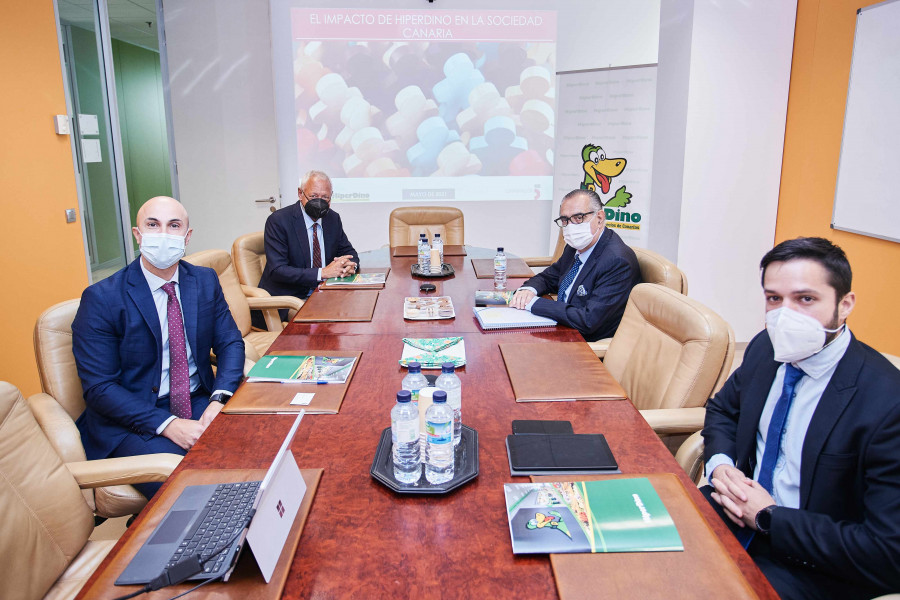 Presentación del informe El Impacto de HiperDino en la sociedad canaria.
