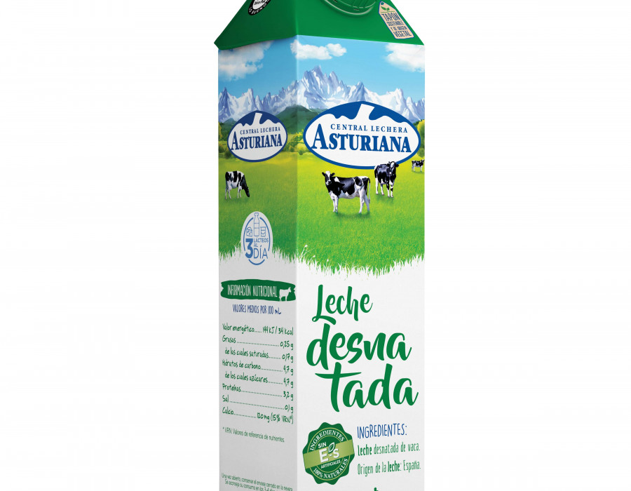 La marca láctea lanzará al mercado nuevos briks de leche con tapones elaborados con caña de azúcar con el objetivo de reducir al máximo la huella de carbono.