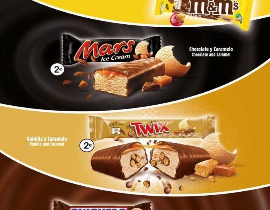 La categoría de helados ha crecido de manera sostenible en los últimos años en un 10% y con este acuerdo Mars Iberia pretende triplicar sus ventas y alcanzar a más consumidores.
