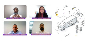 En aras de poner en valor las distintas aplicaciones de la herramienta, los ponentes mostraron la solución de Supply Chain Visibility (SCV).