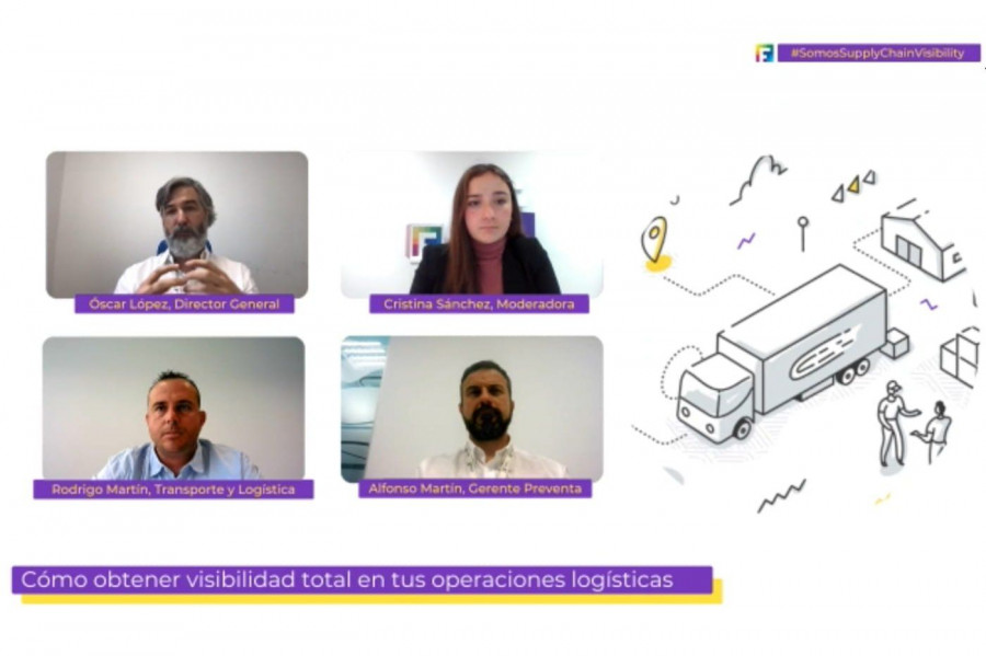 En aras de poner en valor las distintas aplicaciones de la herramienta, los ponentes mostraron la solución de Supply Chain Visibility (SCV).