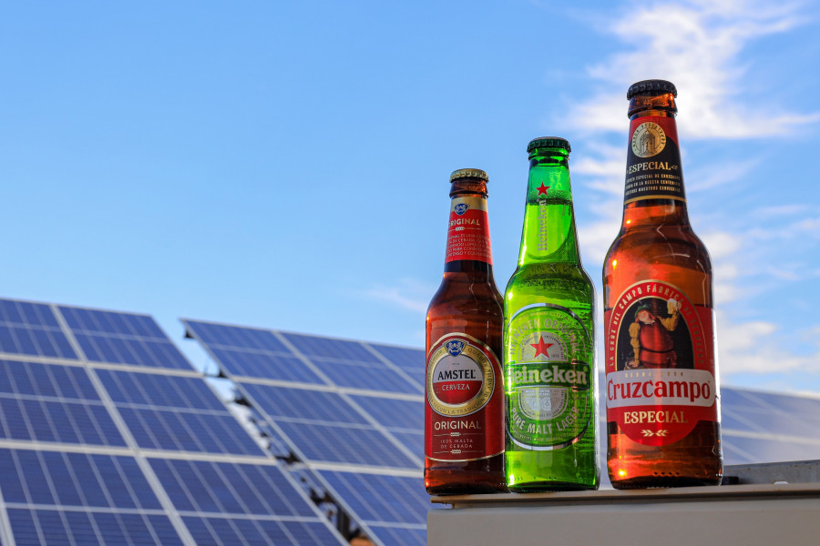 La familia Heineken España avanza en dos de estos objetivos de forma destacada y a ser neutra en carbono en el área de producción antes de 2025.