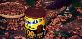 Nesquik Intenso 100% es un producto sin gluten, elaborado con cacao natural y producido en La Penilla del Cayón, Cantabria.