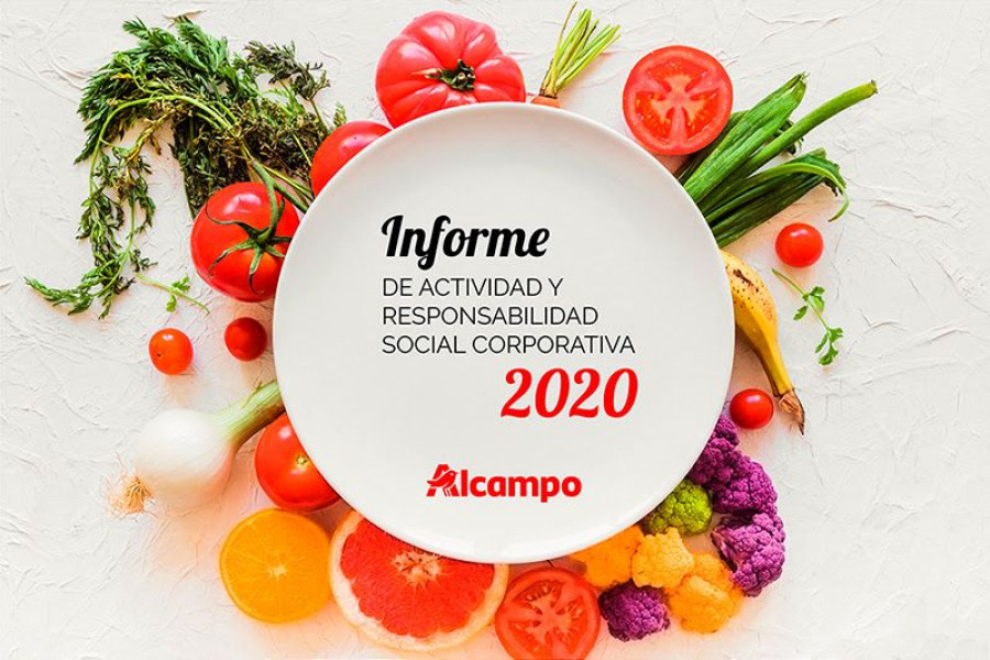 Alcampo publica el Informe de Actividad y RSC 2020.