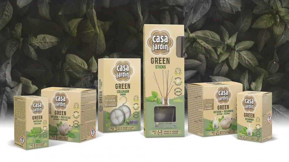 Casa Jardín Green está formada por una nueva gama de productos para el bienestar del hogar, sostenibles y accesibles.