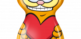 Garfield y sus míticas frases son los protagonistas de las nuevas coloridas botellas de Lanjarón en formato mascot.