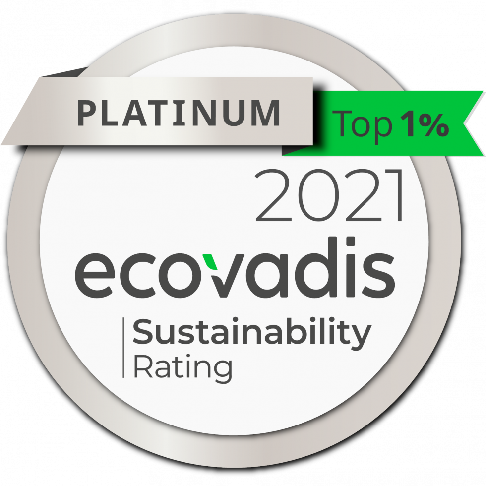 La metodología de EcoVadis se basa en las normas de Responsabilidad Social Corporativa internacionales, entre ellas la Global Reporting Initiative.