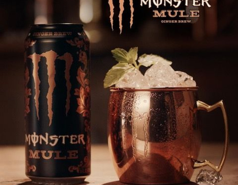 Nueva bebida energética de Monster Energy, ‘Mule’, que llega a España tras un éxito rotundo en Estados Unidos.
