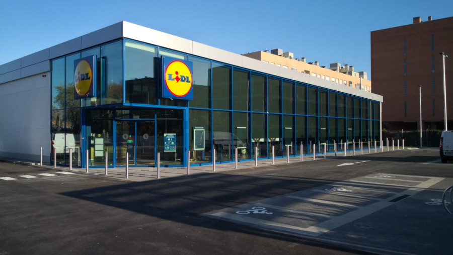 Tienda de Lidl en Leganés, ubicada en el Paseo de la Ermita