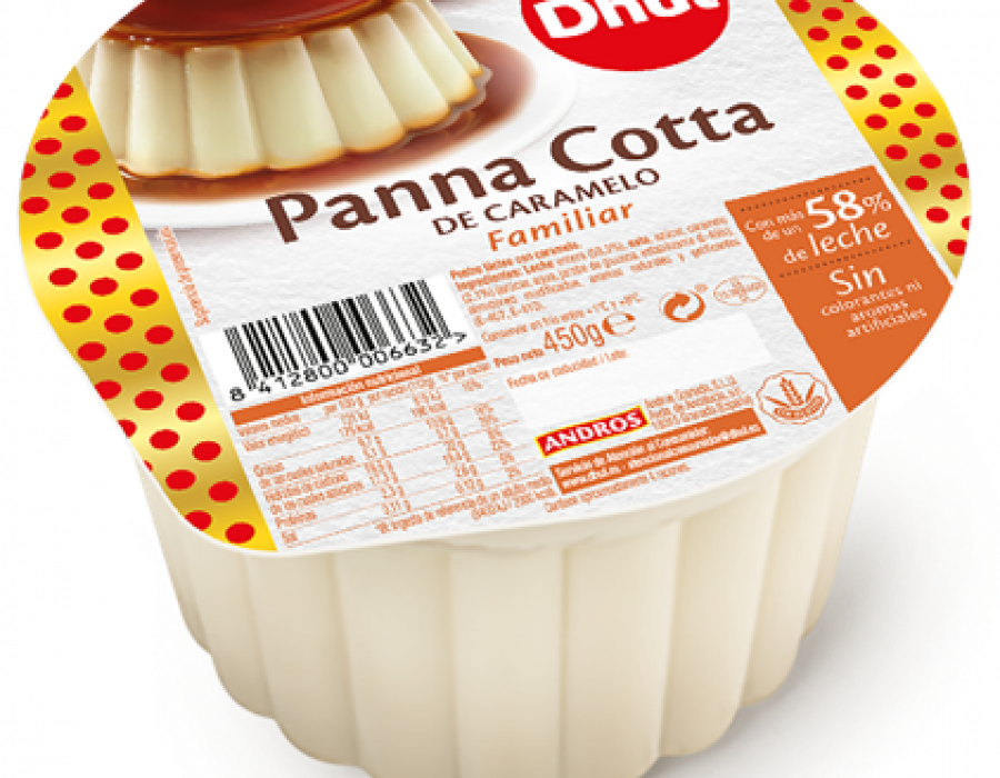 La panna cotta es un postre en auge que alcanza crecimientos a doble dígito tanto en penetración como en número de compradores.