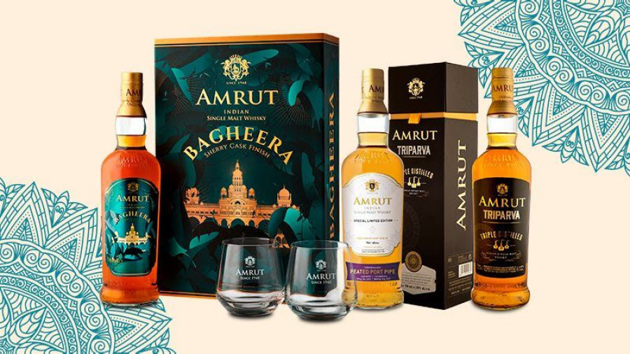 Las nuevas expresiones de Amrut Indian Single Malt Whisky.