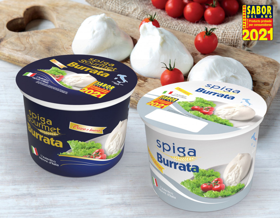 Exclusivamente fabricada en La Puglia/Italia con leche 100% de vaca, es un queso extremadamente fresco, de color blanco y puro, súper exquisito, suave en boca e irresistible al paladar.