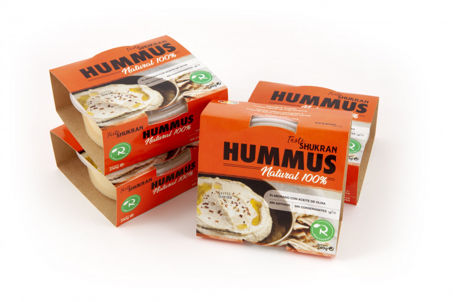 El hummus estará a la venta el próximo 18 de marzo en todos los supermercados e hipermercados de Alcampo y en los hipermercados de Carrefour.