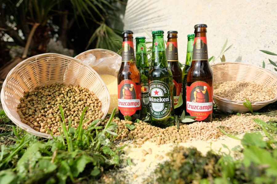 Toda la cerveza de marcas como Cruzcampo procedentes de la fábrica de Jaén, una de las cuatro que la compañía tiene en España, estará elaborada con energía 100% renovable.