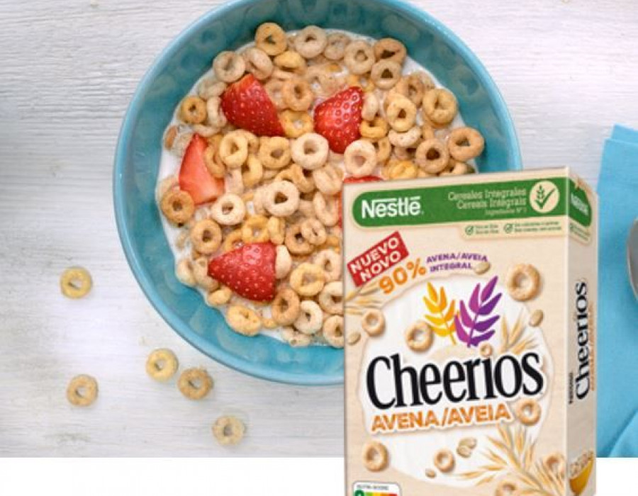 Los nuevos Cheerios Avena no contiene aromas ni colorantes artificiales y tiene Nutri-Score A.