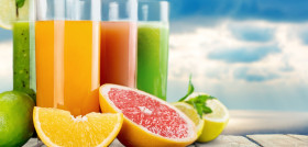 Los zumos de frutas se obtienen de exprimir las partes comestibles de las frutas sanas y maduras, y no llevan azúcares añadidos ya que no está permitido por ley.