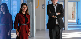 Hortensia Roig, presidenta de EDEM, y Juan Roig, presidente de Mercadona y presidente de honor de EDEM.