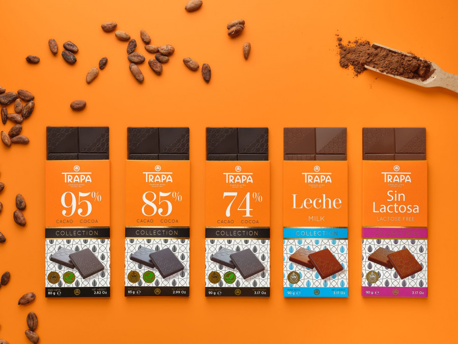 Chocolates Trapa ha ampliado su gama y ha reformulado gran parte de sus productos para adaptarlos al mercado y a las nuevas tendencias y hábitos de consumo.