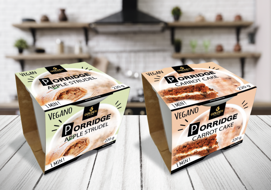 Golden Foods lanza dos modalidades de porridge listo para tomar