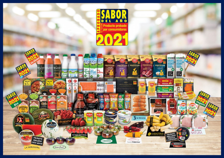 Sabor del Año para productos de retail.