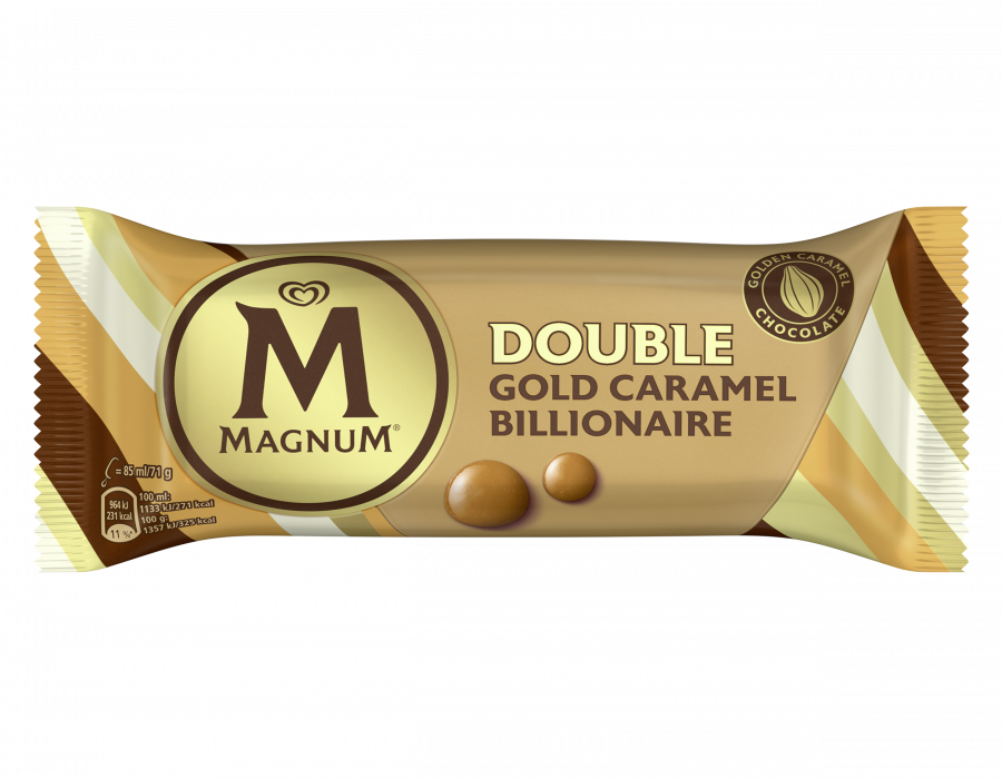 Nuevo Double Gold Caramel Billionaire.