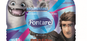Esta semana comenzarán a llegar al mercado las nuevas botellas con cuatro diseños diferentes, inspirados en los personajes de Abominable, Como entrenar a tu dragón, Madagascar y Shrek.