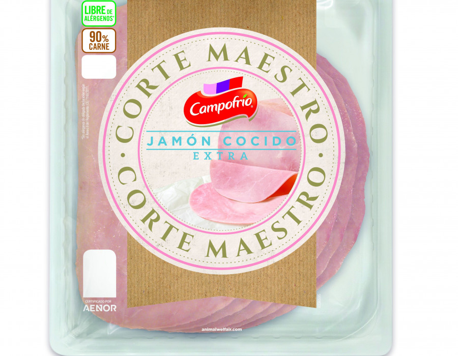 orte Maestro agrupa tres referencias: Jamón Cocido, Pechuga de Pavo y Pechuga de Pavo Cuídat+ reducida en sal.