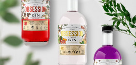 Las tres variedades de la familia Obsession Gin.