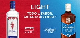 La distribución de Beefeater Light y Ballantine’s Light comenzará en el mes de febrero y su PVPR es de 13,55€ para la ginebra londinense y de 12,45€ para el whisky escocés.